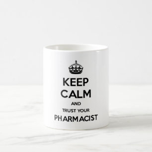 Mug Gardez le calme et faites confiance à votre
