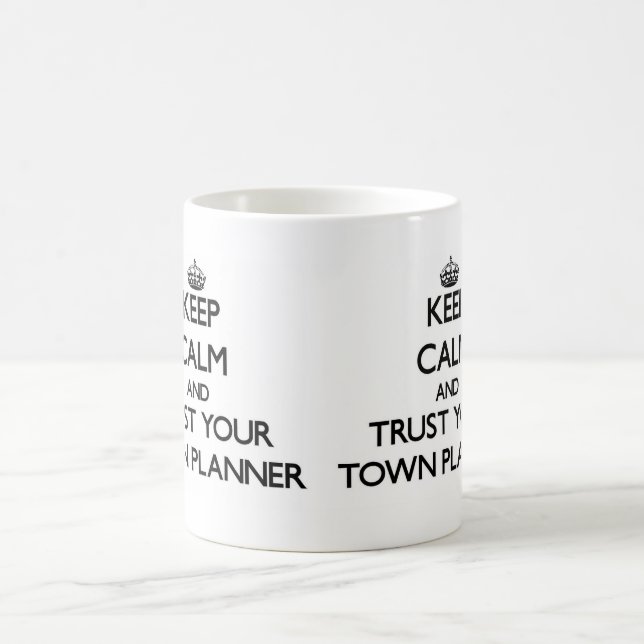 Mug Gardez le calme et faites confiance à votre (Centre)
