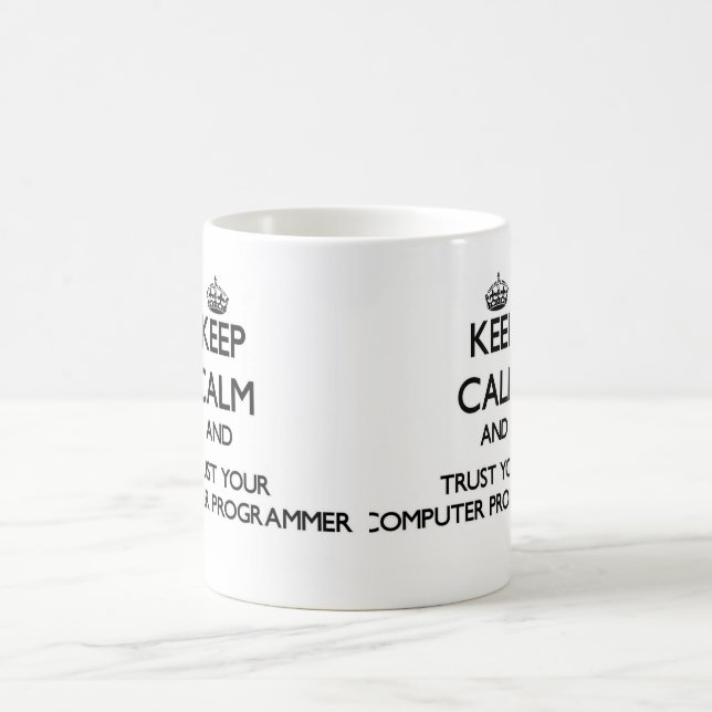 Mug Gardez le calme et faites confiance à votre (Centre)