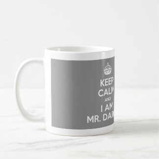 Mug Gardez le calme et je suis M. Darcy - gris