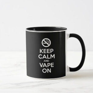 Mug Gardez le calme et la liberté sur ~ Auto-Motivatio