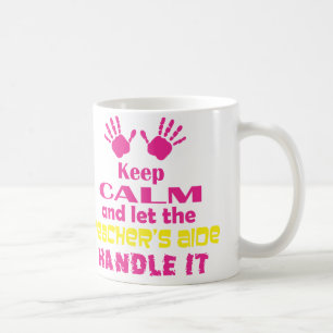 Mug Gardez le calme et laissez l'aide du professeur le
