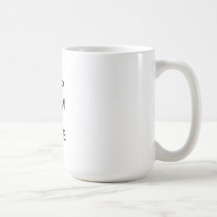 Mug Gardez le calme et le patin de glace dessus