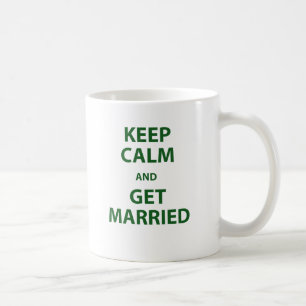 Mug Gardez le calme et mariez-vous