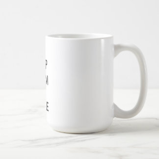 Mug Gardez le calme et souriez