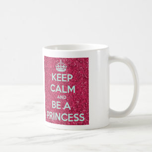 Mug Gardez le calme et soyez une princesse