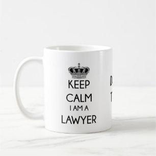 Mug Gardez le calme, je suis un avocat