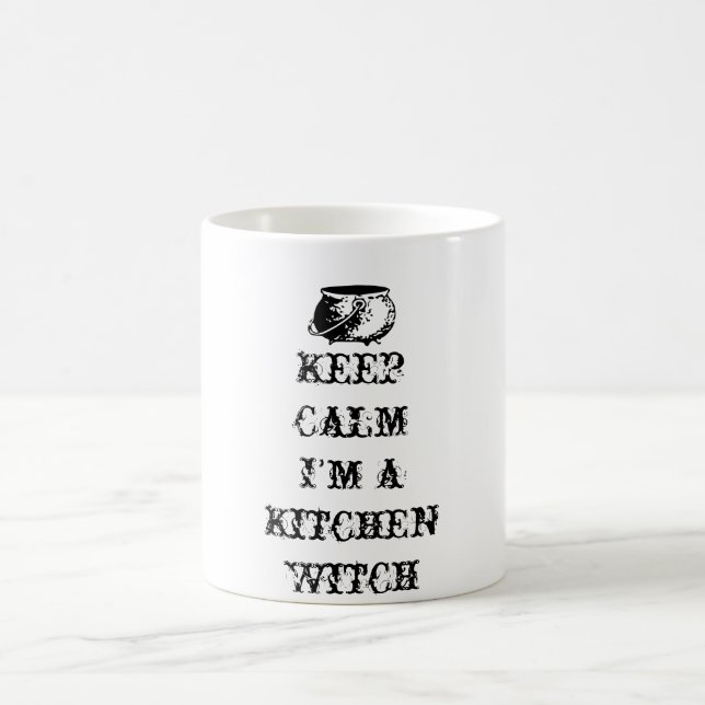 Mug Gardez le calme, je suis une sorcière de cuisine (Centre)