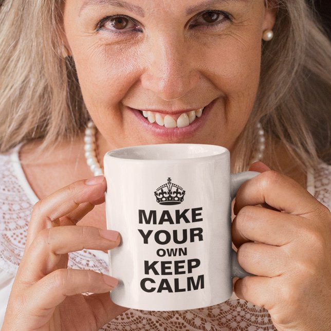 Mug Gardez le Modèle calme (Créateur téléchargé)