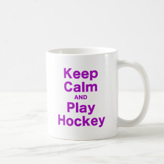 Mug Gardez l'hockey de calme et de jeu