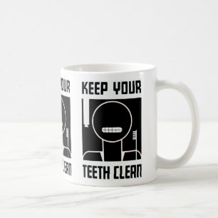 Mug Gardez vos dents propres