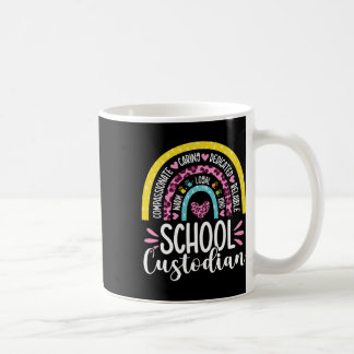 Mug Gardien Battery Life School Janitor Rainbow