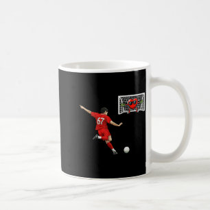 Mug Gardien de cœur de foot 67 Humour de la Saint-Vale