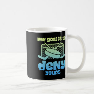 Mug Gardien de hockey déni humour drôle de hockey sur