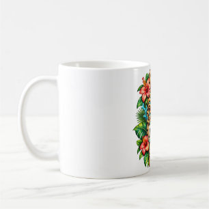 Mug Gardien Tiki Couronne d'Hibiscus