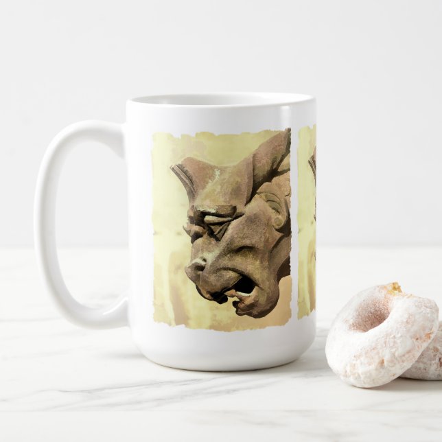 MUG GARGOYLE (Avec donut)