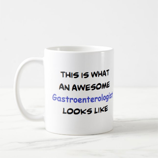 Mug gastroentérologue, génial (Gauche)