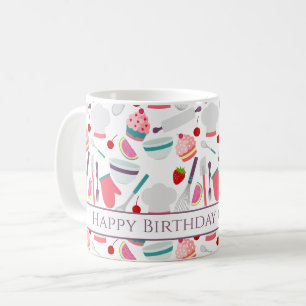 Mug Gâteau Cupcake Joyeux Anniversaire