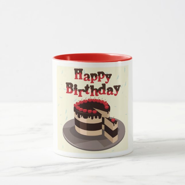 Mug Gâteau d'anniversaire (Centre)