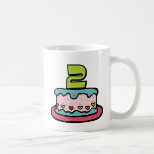Mug Gâteau d'anniversaire de 2 ans