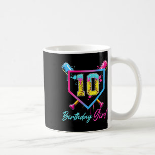 Mug Gâteau de 10 ans avec glace molle qui coule pour l