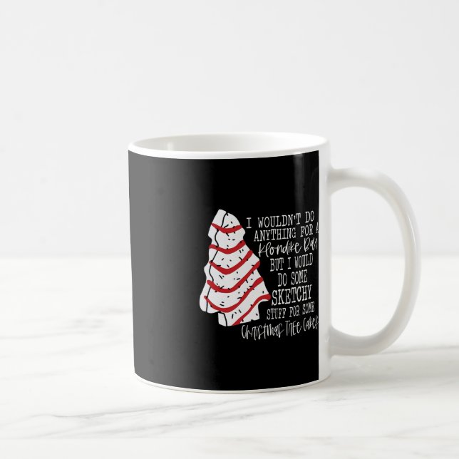 Mug Gâteau de Noël Je ne ferais rien pour Noël Ho (Droite)