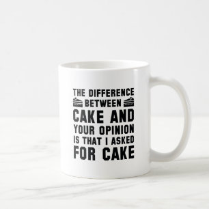 Mug Gâteau Et Votre Opinion