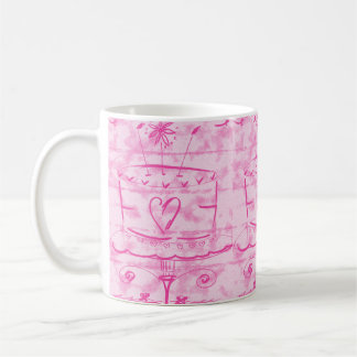 Mug Gâteau rose
