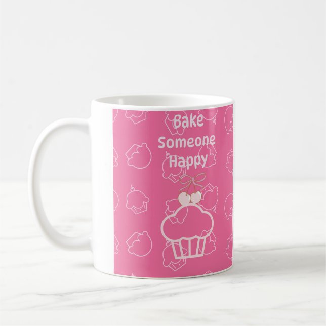 Mug Gâteau rose (Gauche)