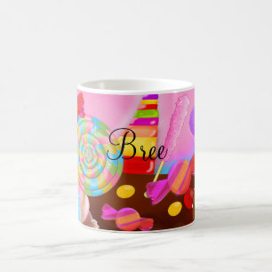 Mug Gâteaux Cupcakes Fantastiques de Candy Land & Bonb