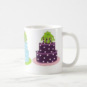 Mug Gâteaux élégants à pois