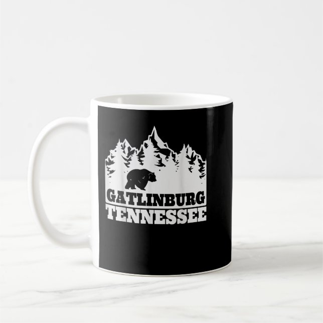 Mug Gatlinburg Tennessee Great Smoky Mountains Souveni (Gauche)
