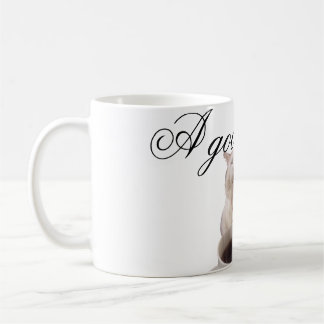 Mug Gato tomando cafe 