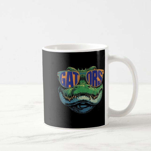 Mug Gators Nom Retro Vêtements Pour Hommes Femmes Garç (Droite)