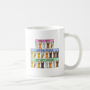 Mug Gauchers jour, le 13 août, chats de bande dessin