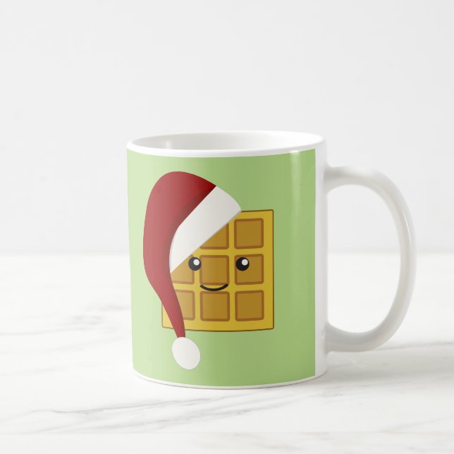 Mug gaufre de Noël (Droite)