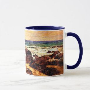 Mug Gauguin - Rochers et mer, 1886, peinture