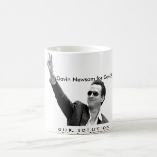 Mug Gavin Newsom pour le gouvernement 2010