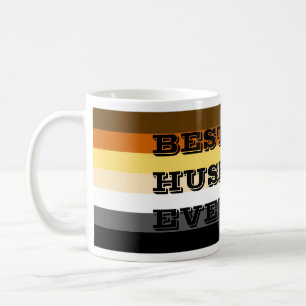 MUG GAY BEAR MEILLEUR HUSBEAR JAMAIS PORTER DES COULEU
