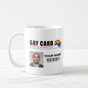 Mug Gay Personnalisé Cadeau Drôle Blague Identité 