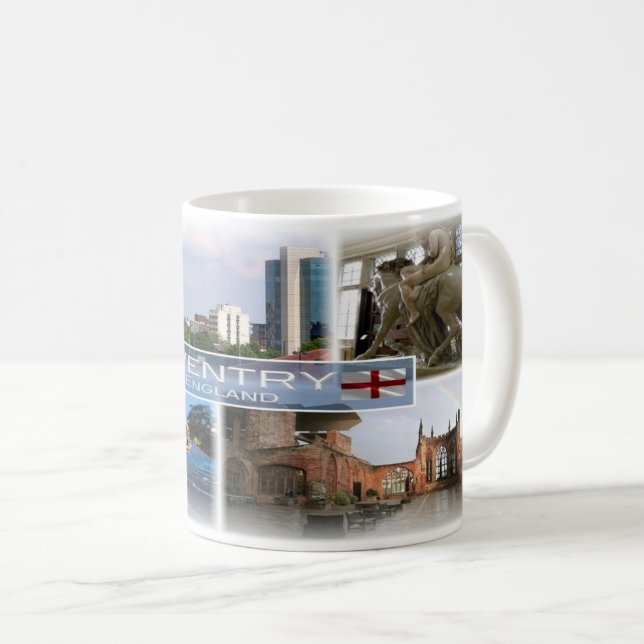 Mug GB England - Coventry - (Devant droit)