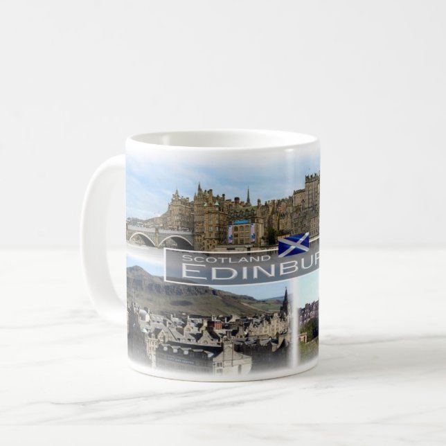 Mug GB Scotland - Edimbourg - (Devant gauche)