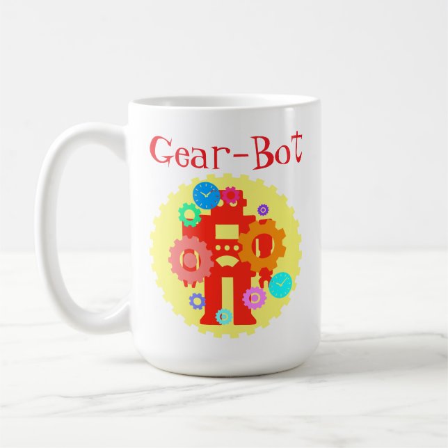 Mug Gear Robot (Gauche)