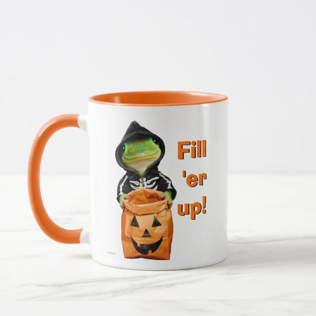 Mug Gecko Skeleton (Gauche)