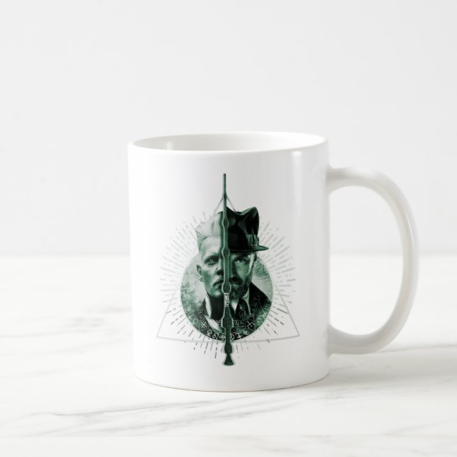 Mug GELLERT GRINDELWALD™ contre Dumbledore (Droite)
