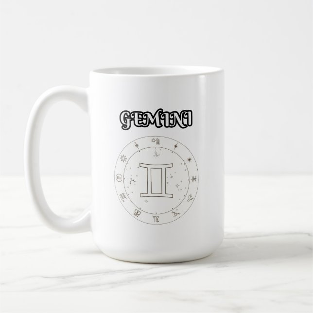Mug gemini zodiac (Gauche)