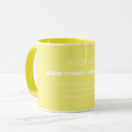 Mug GEMINI Zodiac Sign Personality Traits
