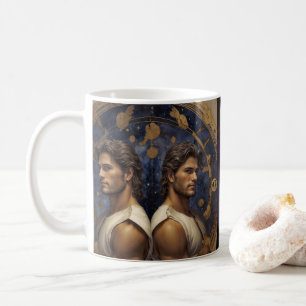 Mug Geminis mâle de café astrologique