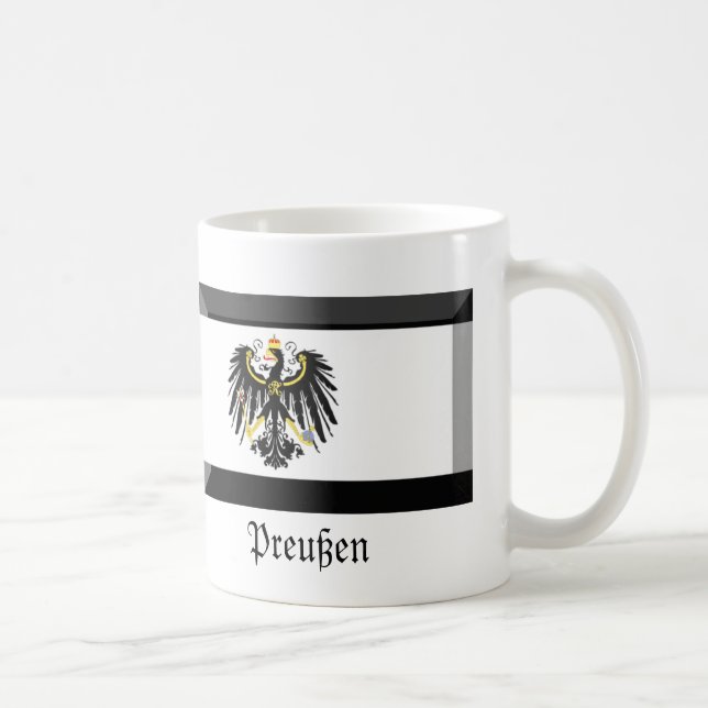 Mug Gemme de drapeau de Preussen (Droite)