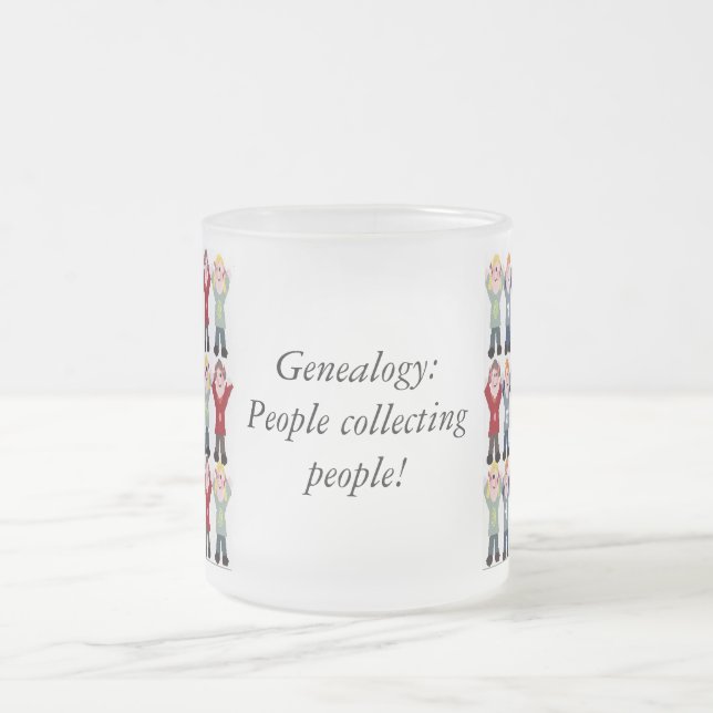 Mug - Généalogie : Les gens collectent des gens (Centre)
